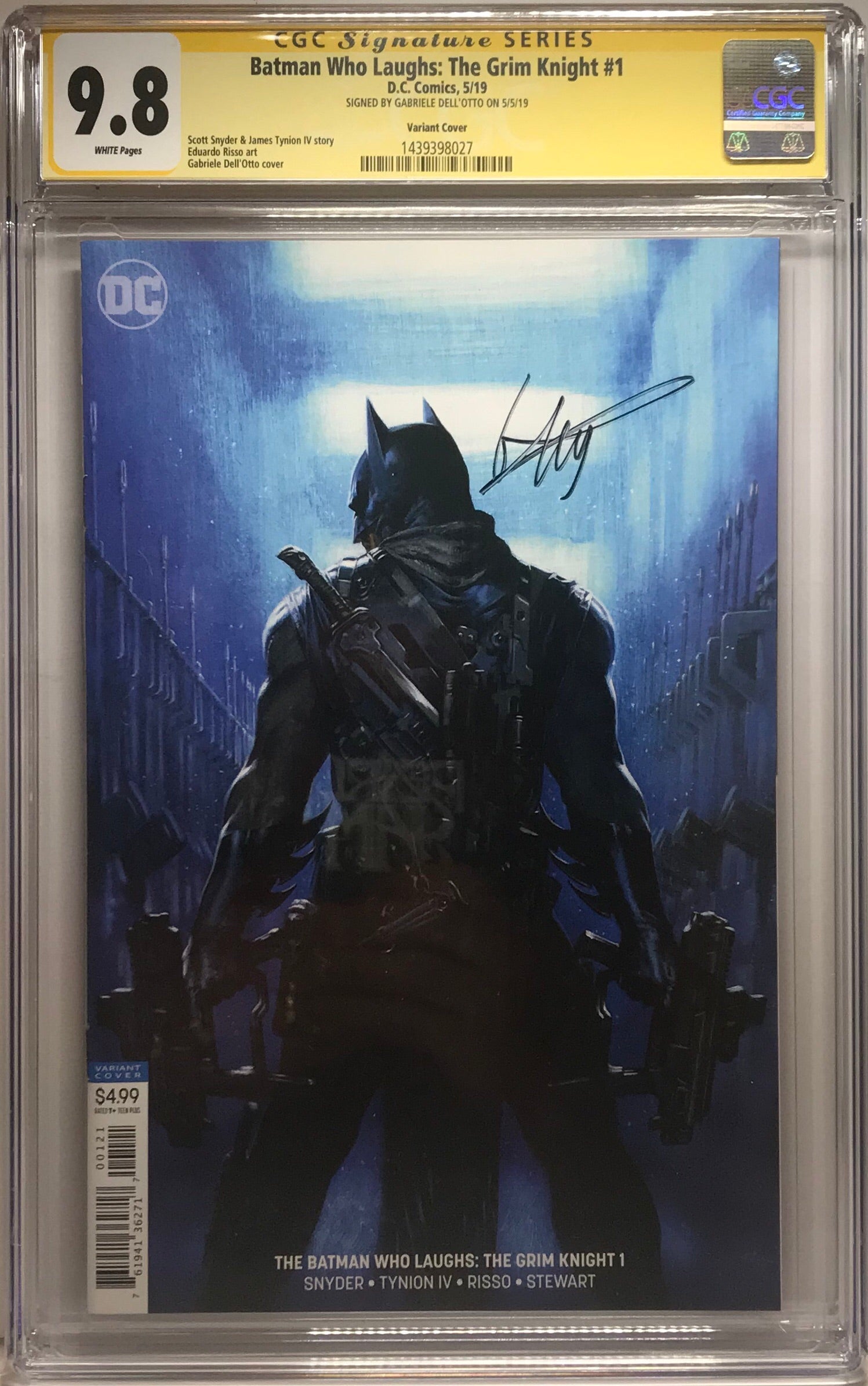 Batman Who Laughs: The Grim Knight #1 ( CGC SS 9.8)