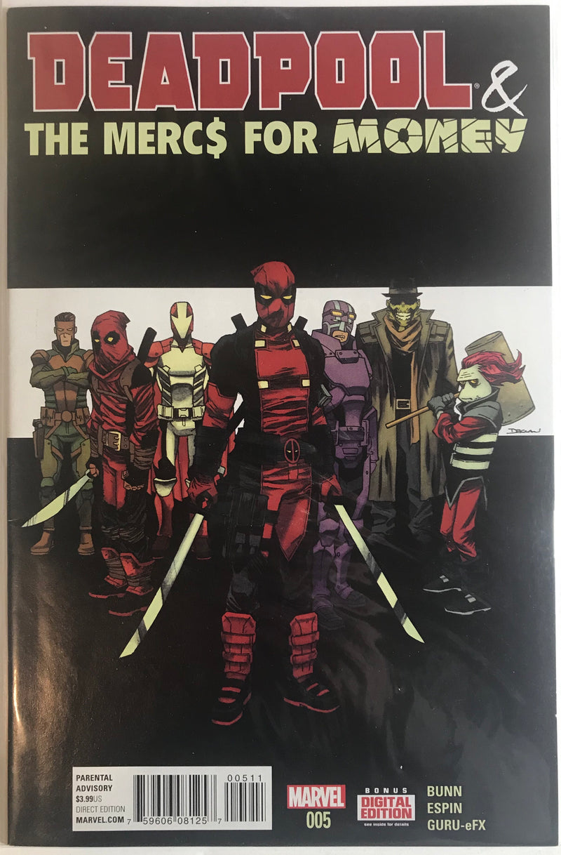 Deadpool & The Mercs for Money (1st Series - Full Run, Mixed Covers)