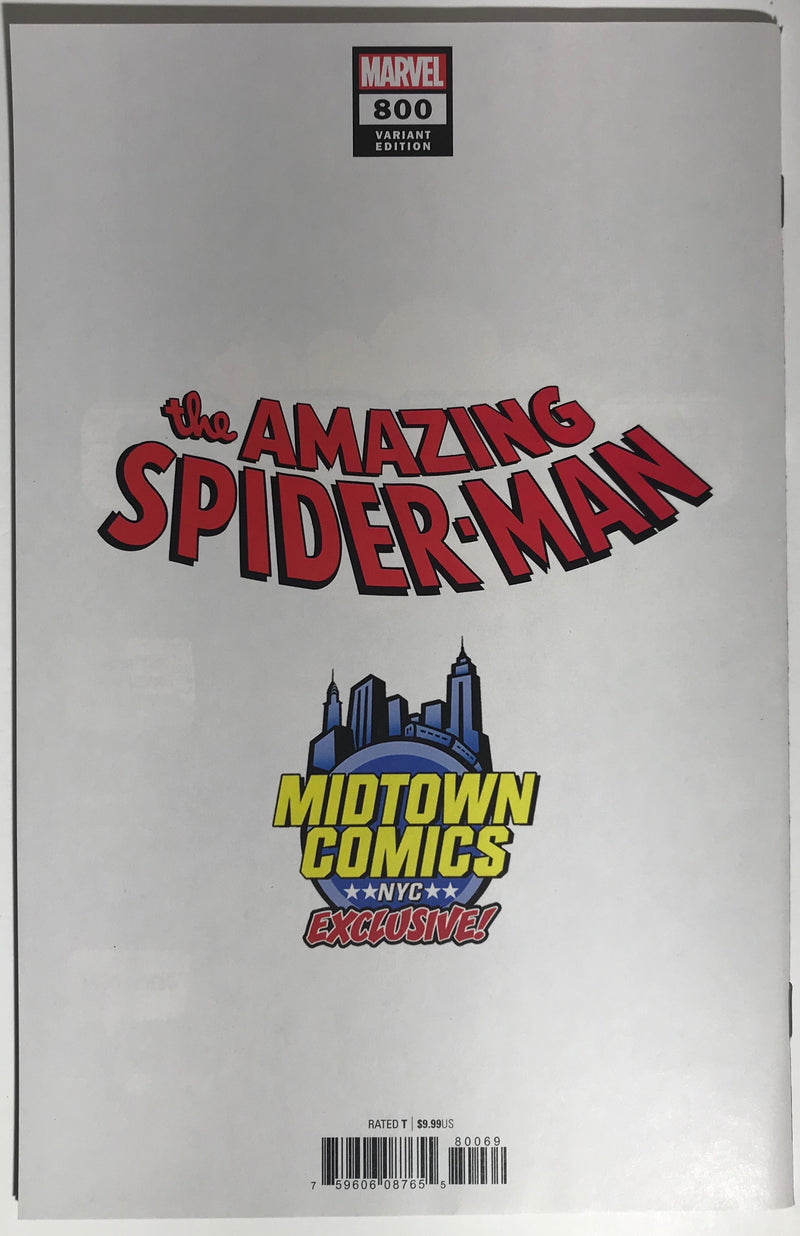 Amazing Spider-Man #800 & Venom #1 (Set, Connecting Virgin Midtown Comics Exclusives Set)