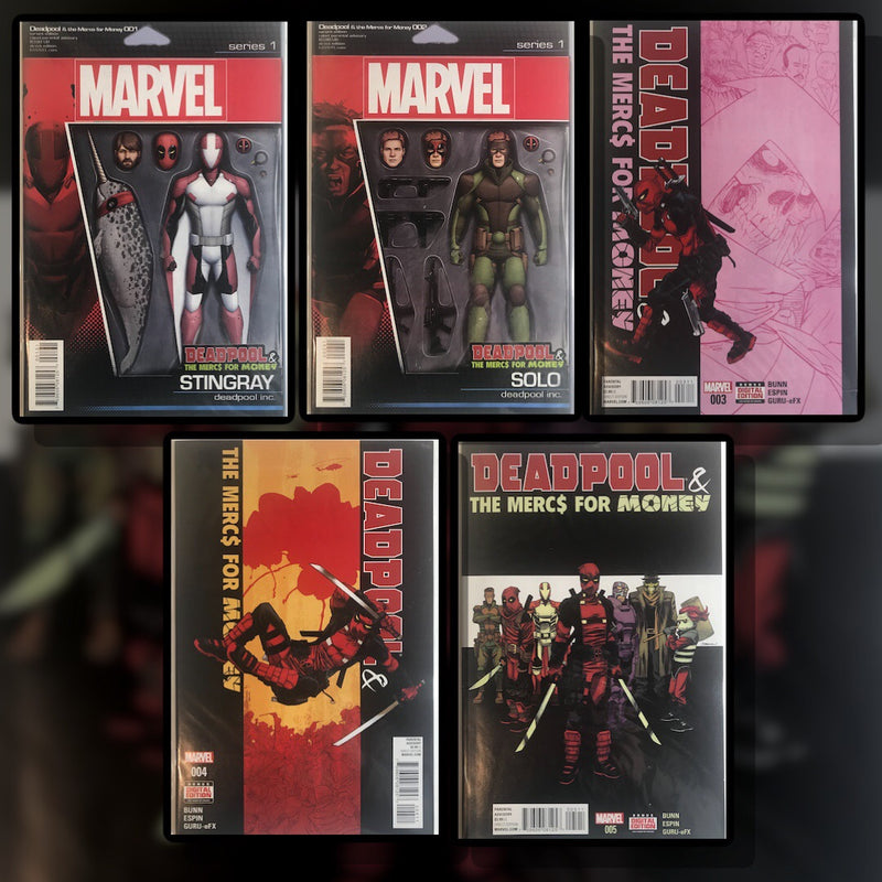 Deadpool & The Mercs for Money (1st Series - Full Run, Mixed Covers)