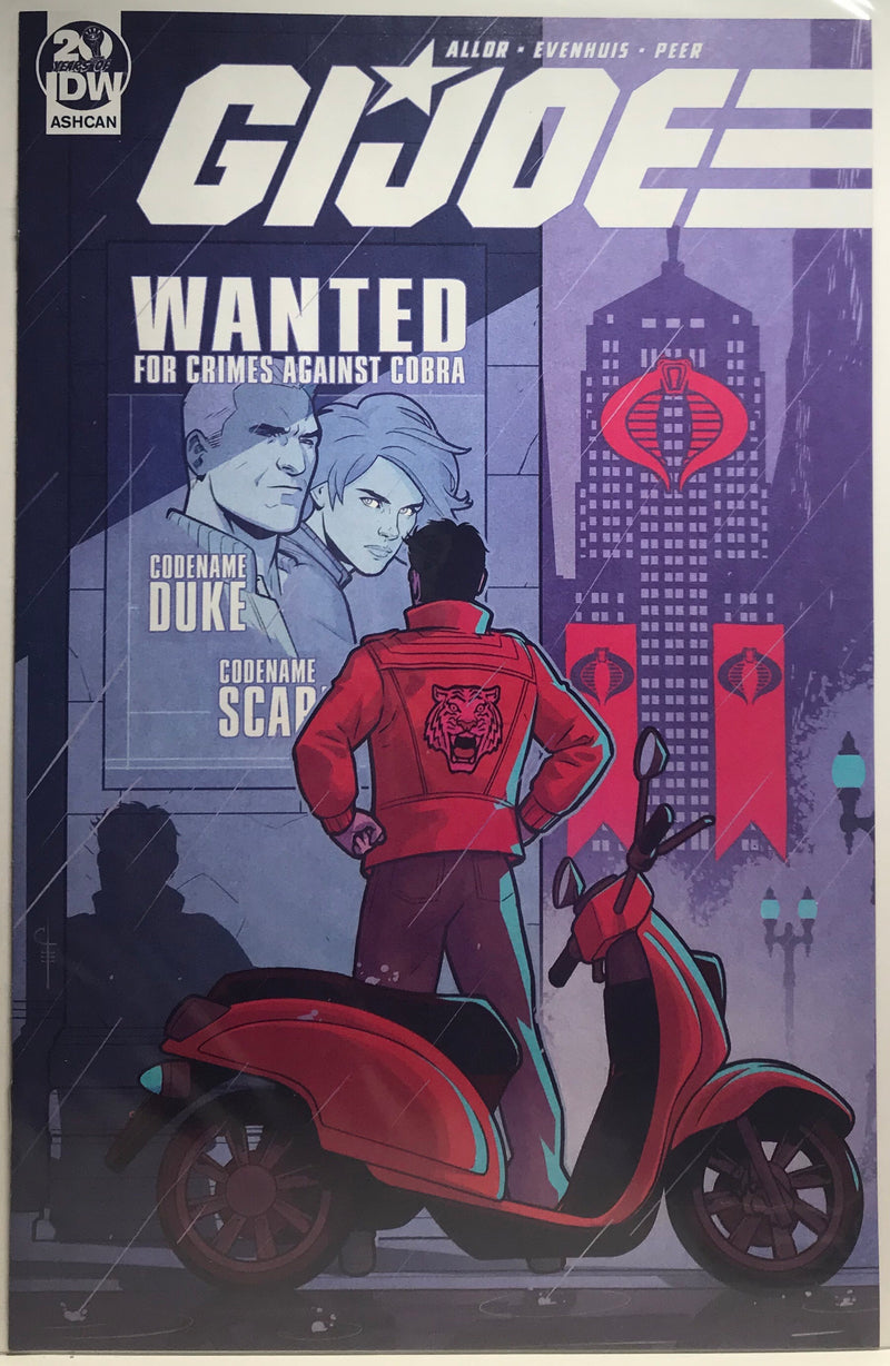 GI JOE WANTED for Crimes Against Cobra (SDCC Ashcan Exclusive IDW 2019) with BONUS Comics