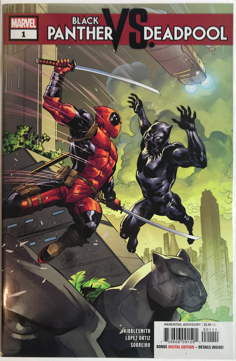 Black Panther vs. Deadpool (2018, Full Run - Mixed Cover Bundle)