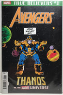 True Believers Avengers (Thanos vs. The Marvel Universe)